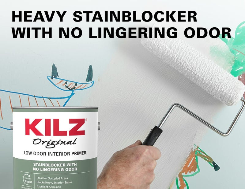 KILZ Original Low Odor Primer, Interior, 1 Quart - Image 3